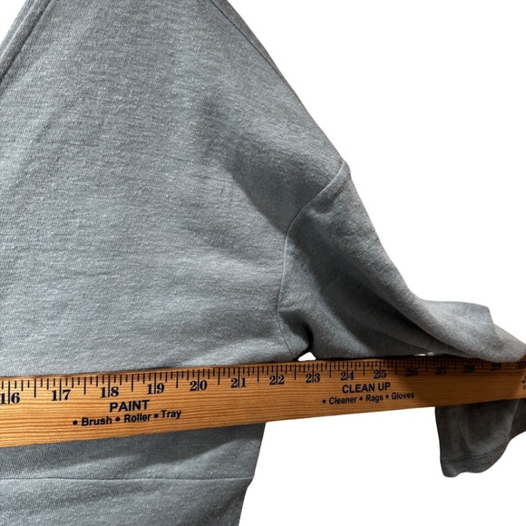 Free People FP Beach Linen Blend V-Neck Jumpsuit Romper Green XS - Picture 7 of 9